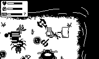 Fighting many enemies in the swamp